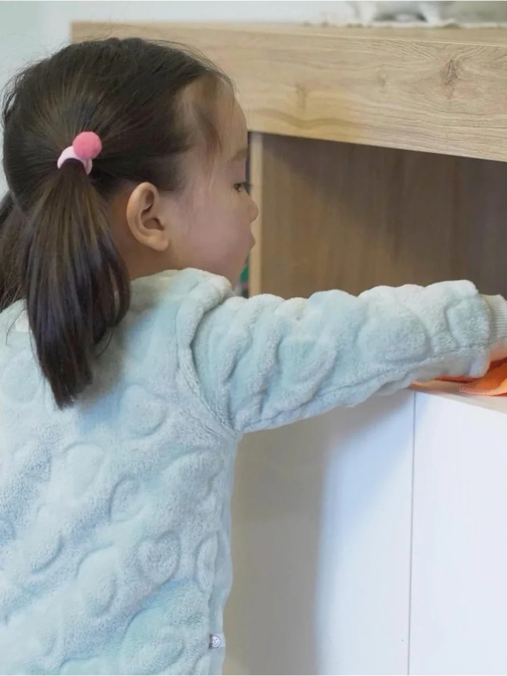 Little Helper Kids Cleaning Set - Orange & White （ brand：nunukids）